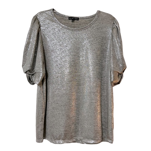Kim & Cami Tops - Women’s XL Kim & Cami Gold Shimmery Top